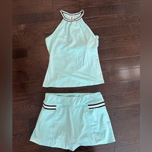 Fila Love Game Halter & Skirt Tennis Set